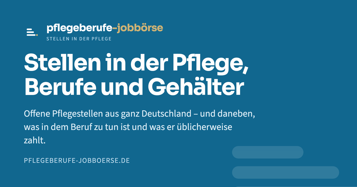 pflegeberufe-jobboerse.de